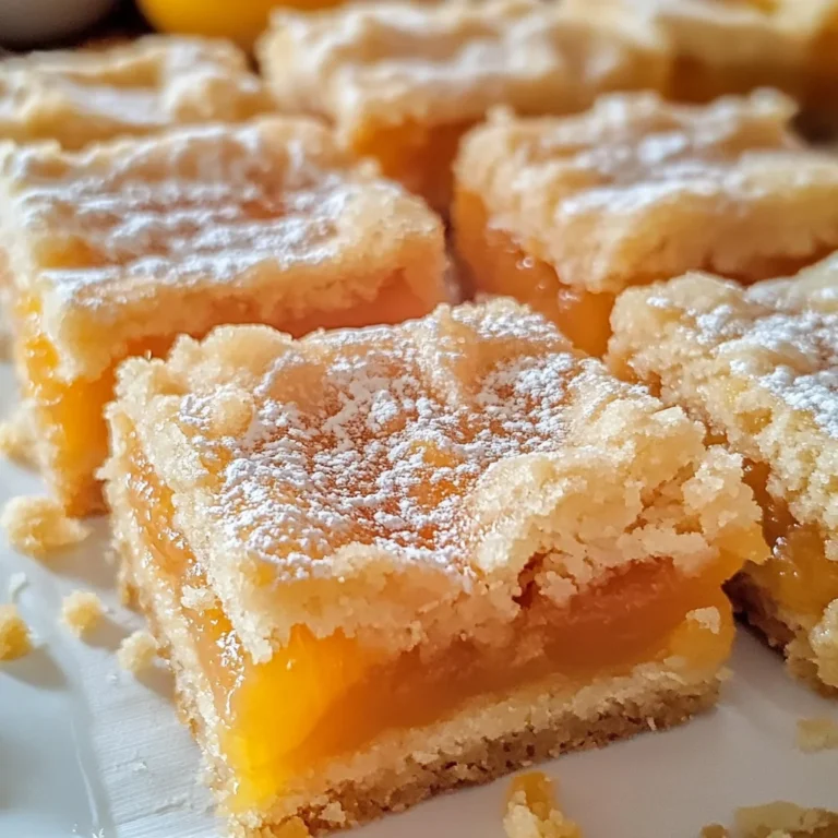 Apricot Shortbread Bars Recipe