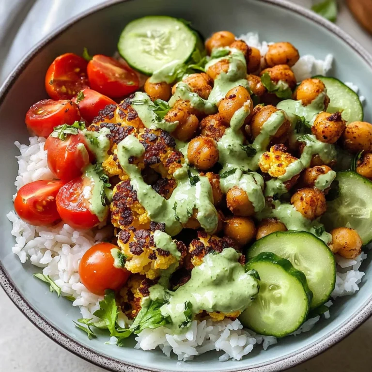Cauliflower Shawarma Bowls