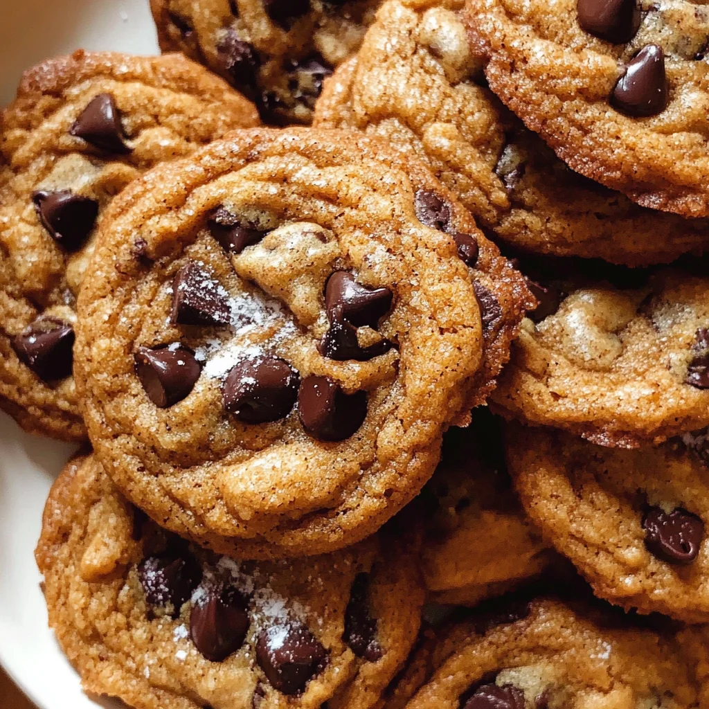 Chewy Pumpkin Chocolate Chip Cookies