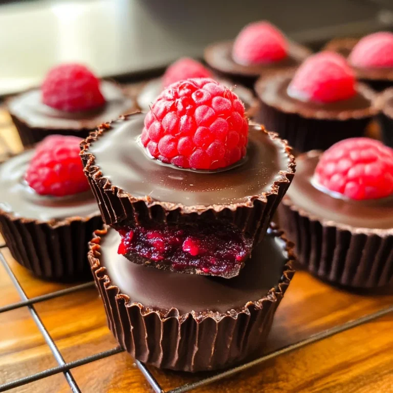 Chocolate Raspberry Cups