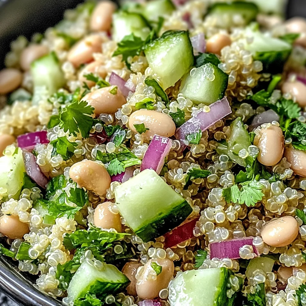 Cilantro Lime Quinoa Salad
