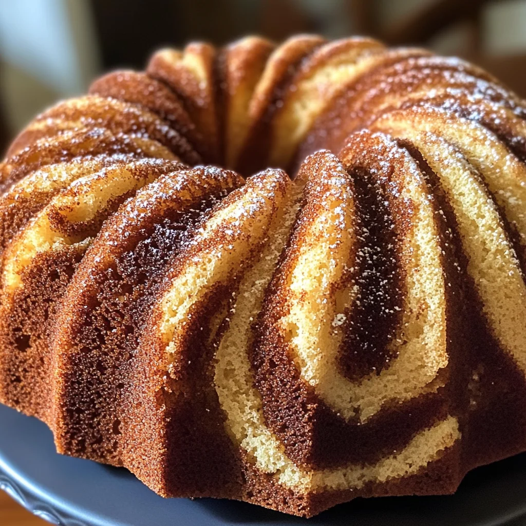 Cinnamon Swirl Bundt Cake