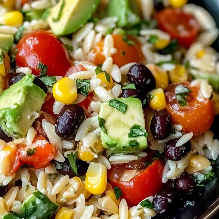 Cowboy Orzo Salad
