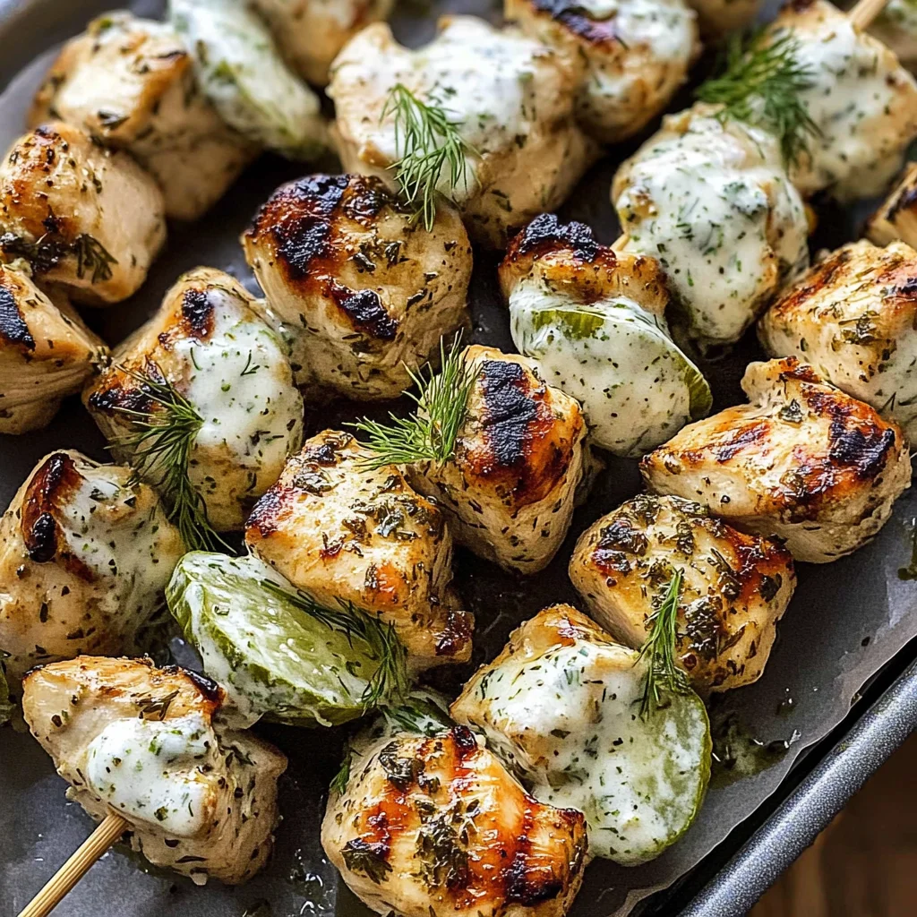 Dill Pickle Ranch Skewers