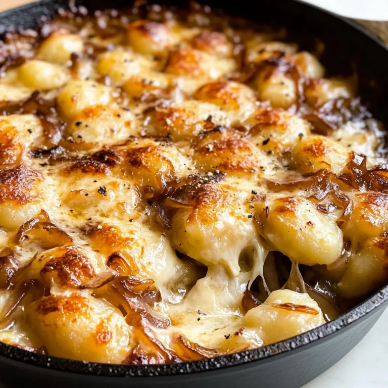 French Onion Gnocchi