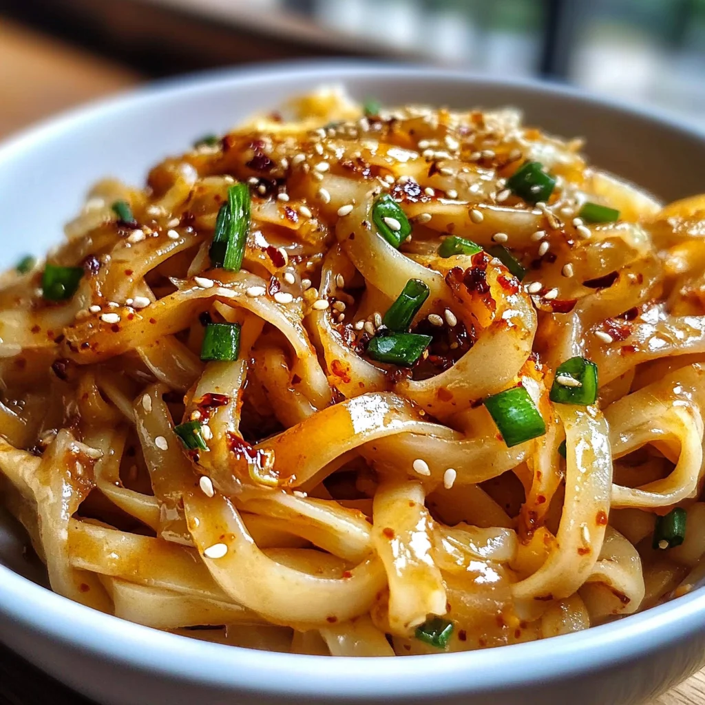 Garlic Chili Oil Noodles