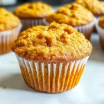Healthy Greek Yogurt Pumpkin Muffins
