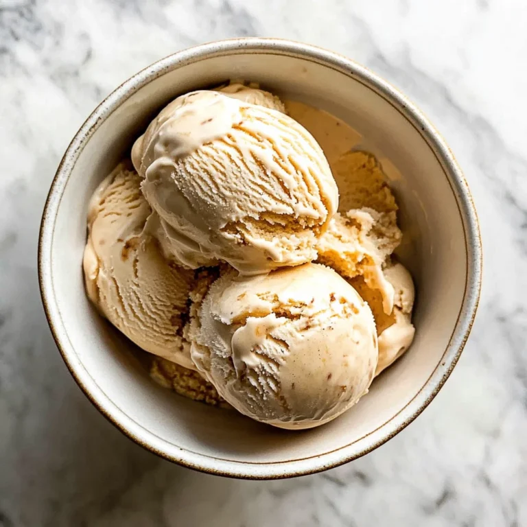 Homemade Maple Ice Cream