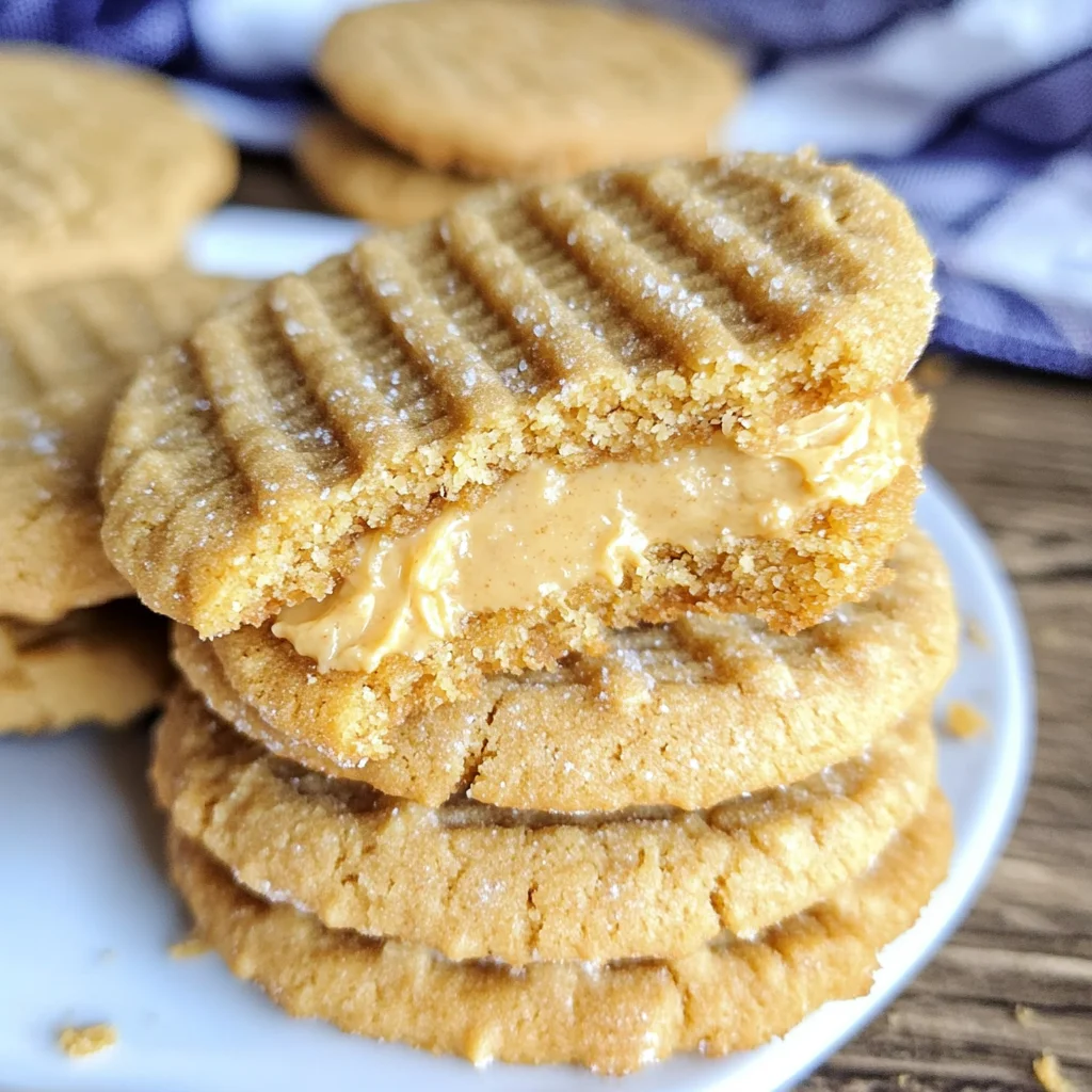 Homemade Nutter Butter Cookies
