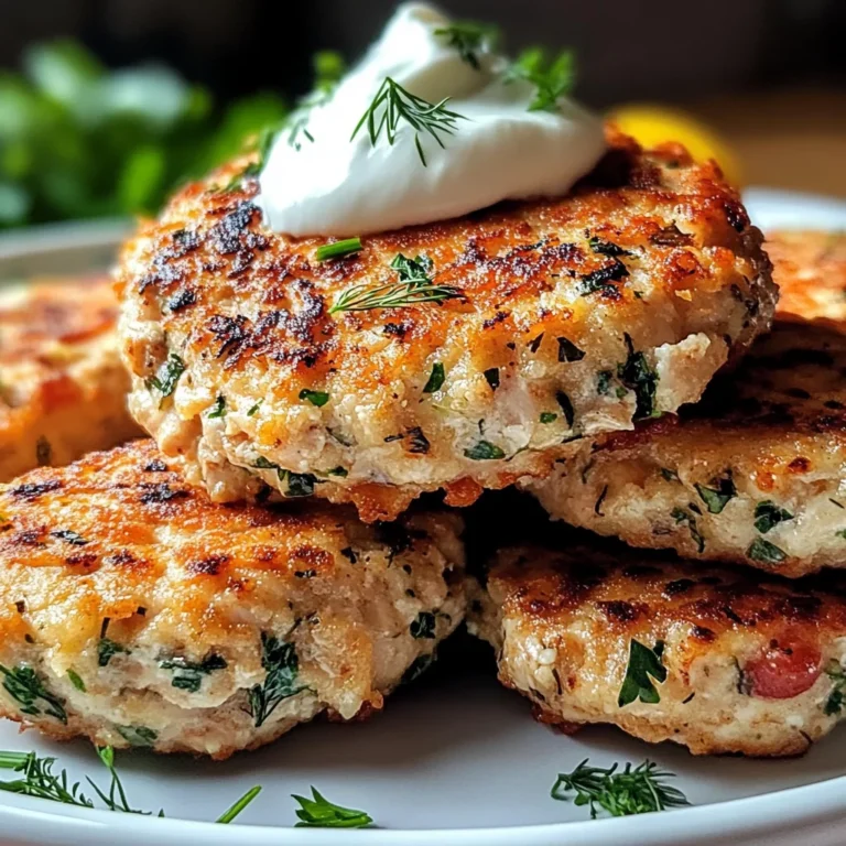 Mediterranean Chicken Patties