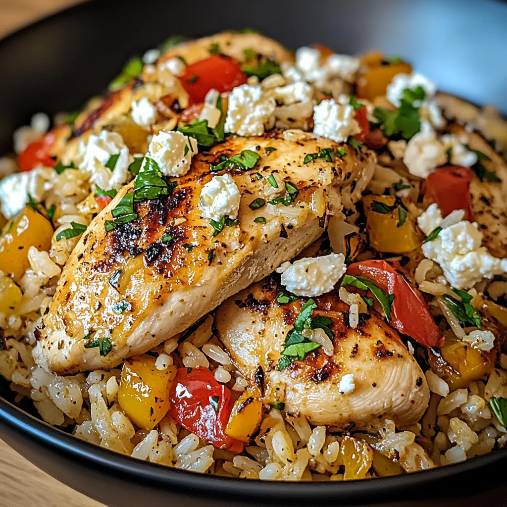 Mediterranean Chicken and Rice