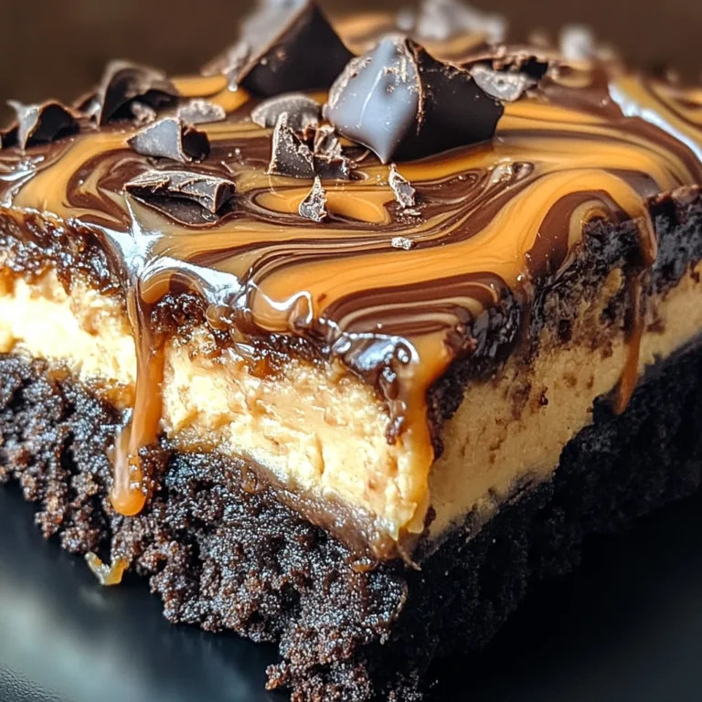 Milky Way Caramel Cheesecake Brownies