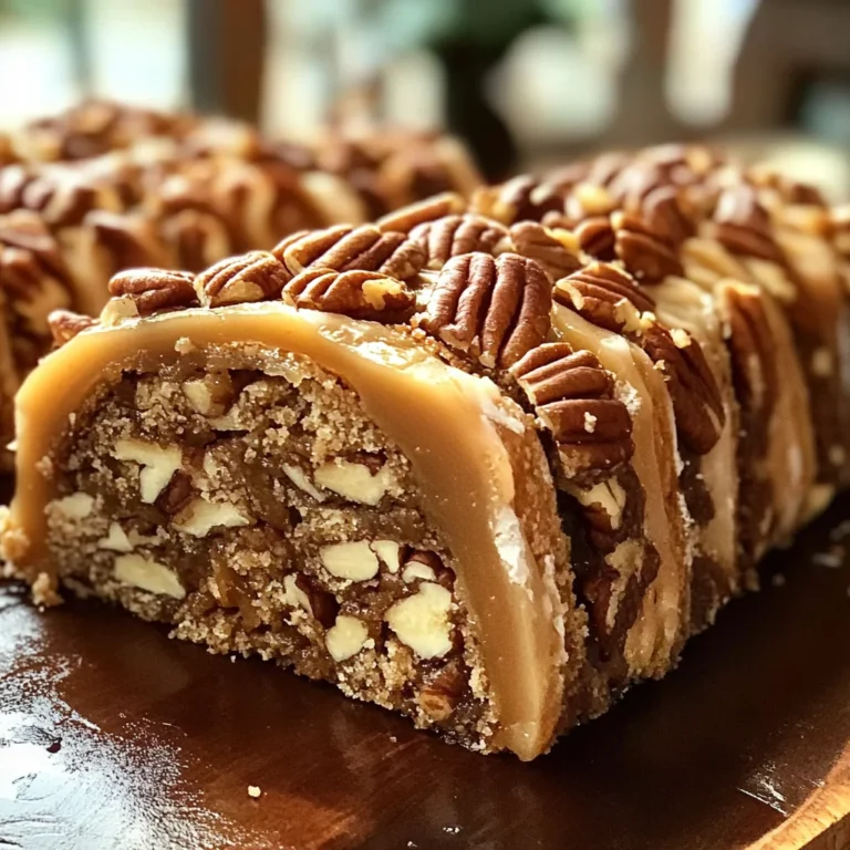 Nana’s 3-Ingredient Pecan Log