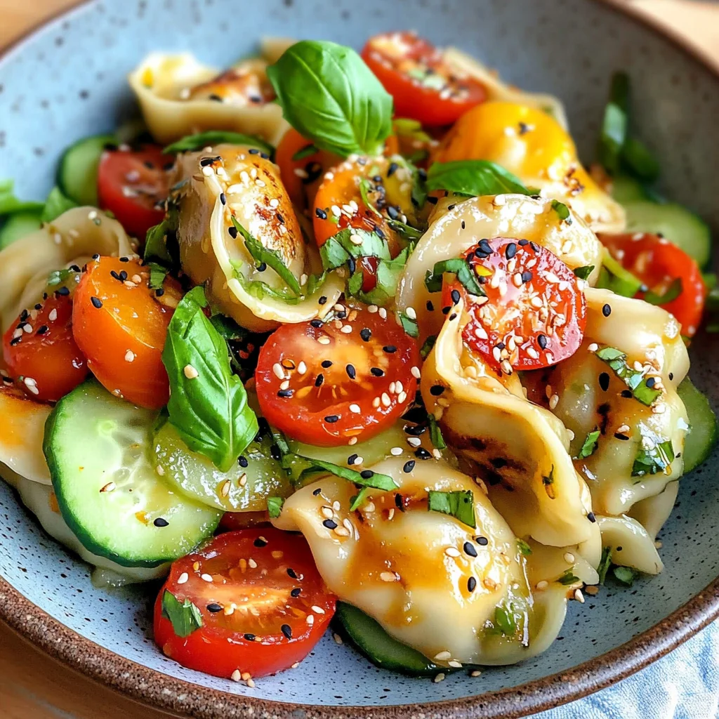 Potsticker Salad (Dumpling Salad)