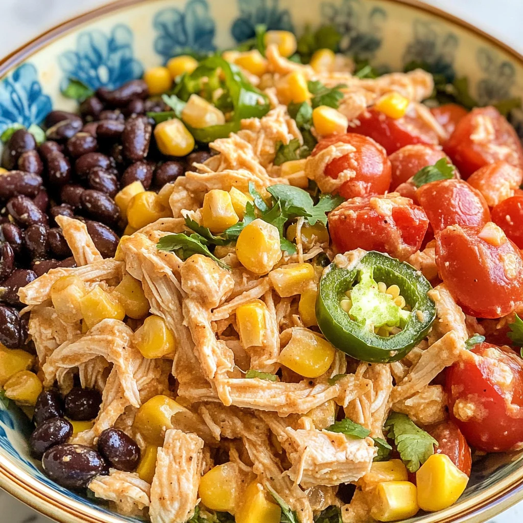 Quick Southwest Chicken Salad