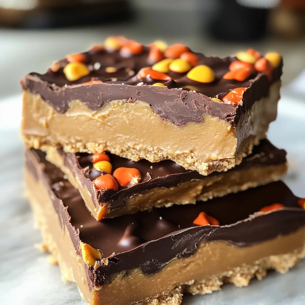 Reese’s Peanut Butter No-Bake Bars Recipe
