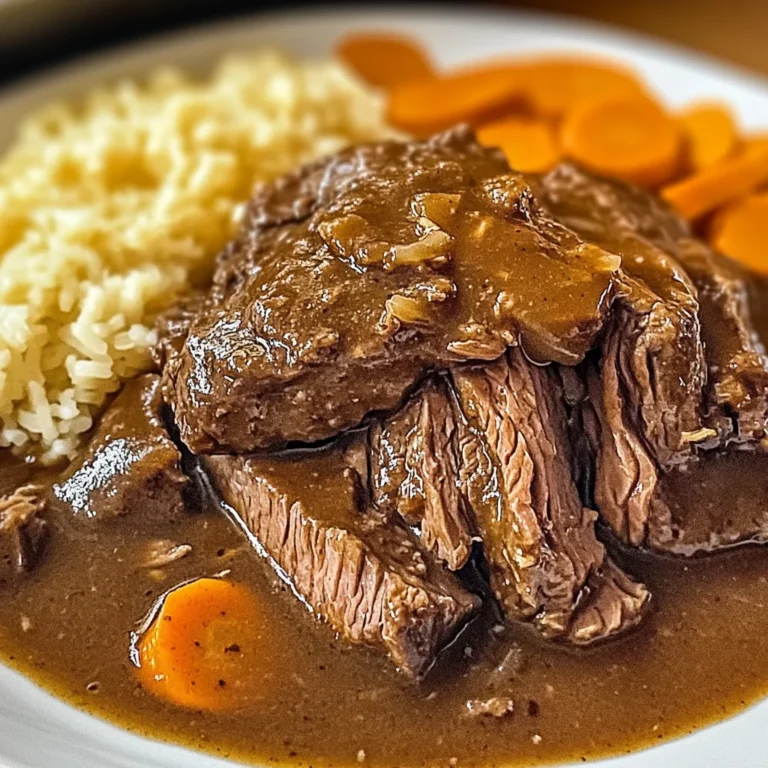 Slow Cooker Beef Manhattan