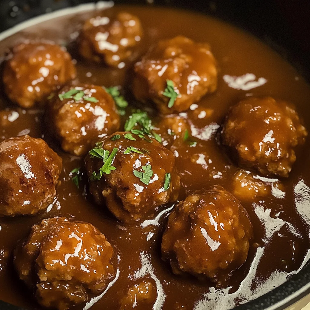 Slow Cooker Salisbury Steak Meatballs: Family-Friendly Comfort