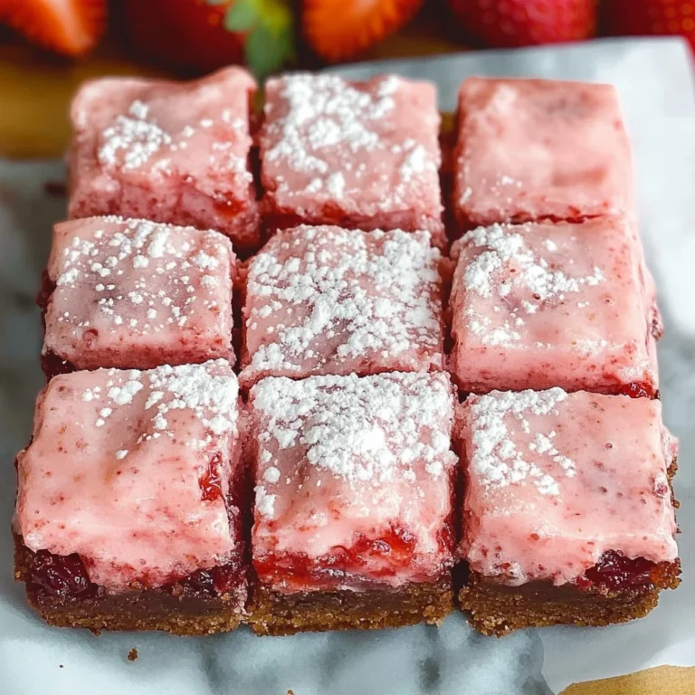 Strawberry Brownies