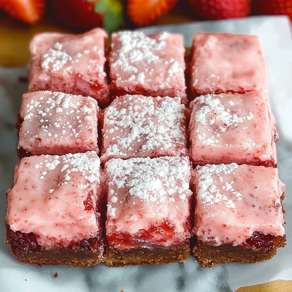 Strawberry Brownies