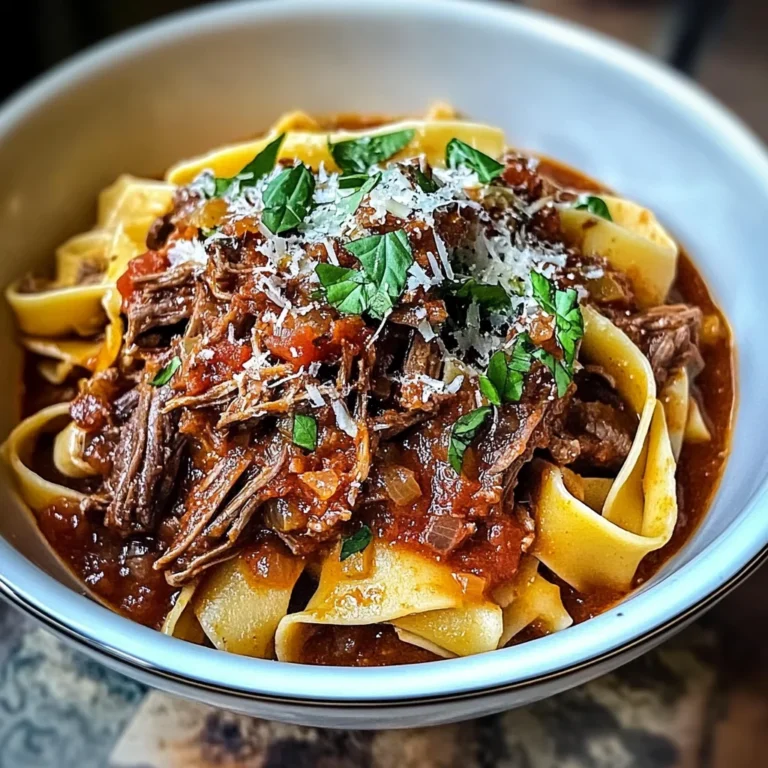 Sunday Slow Cooker Beef Ragu Recipe