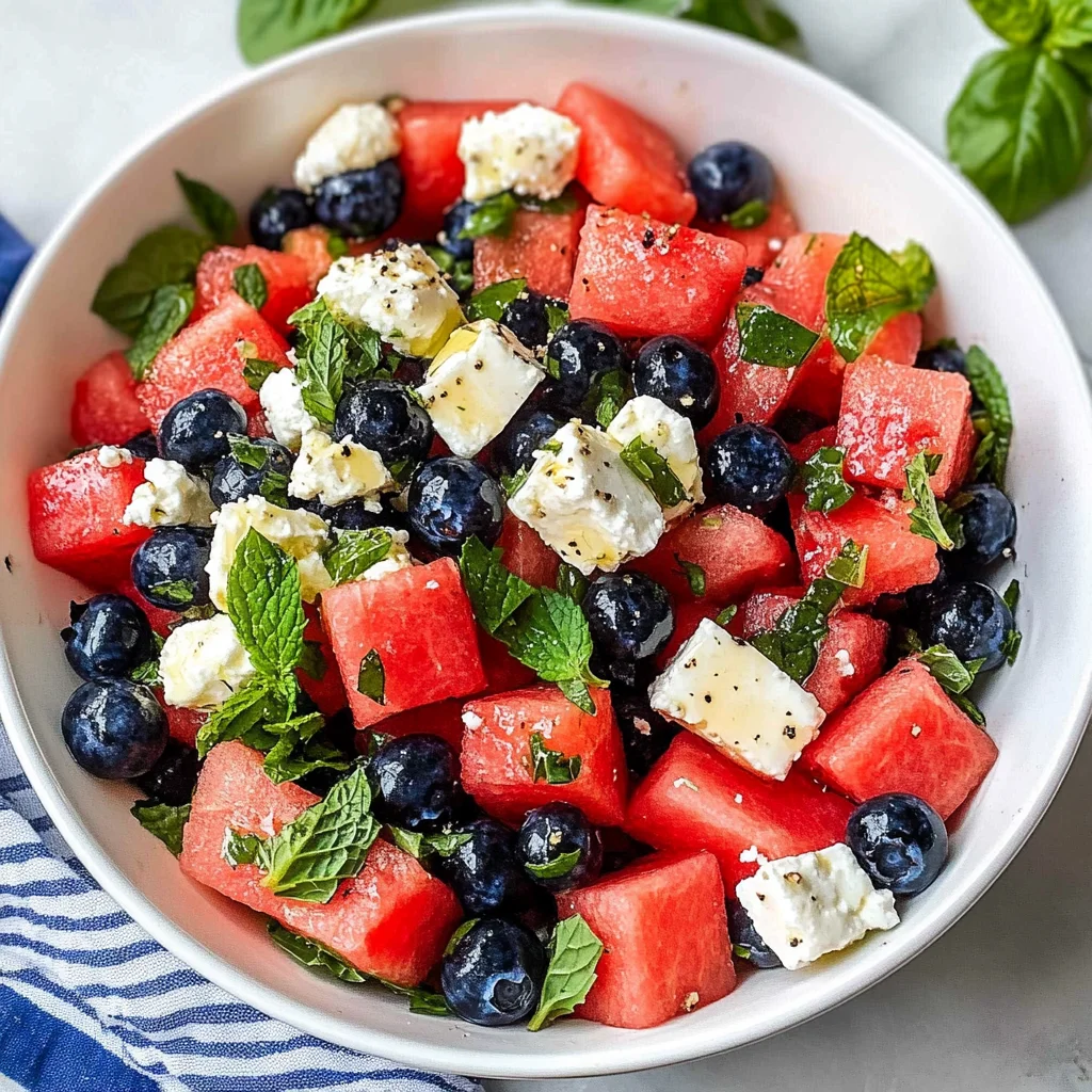 Watermelon Feta Salad