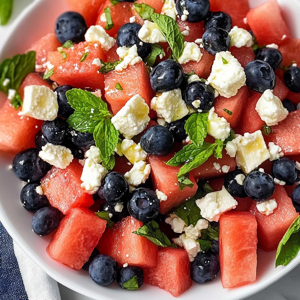 Watermelon Feta Salad