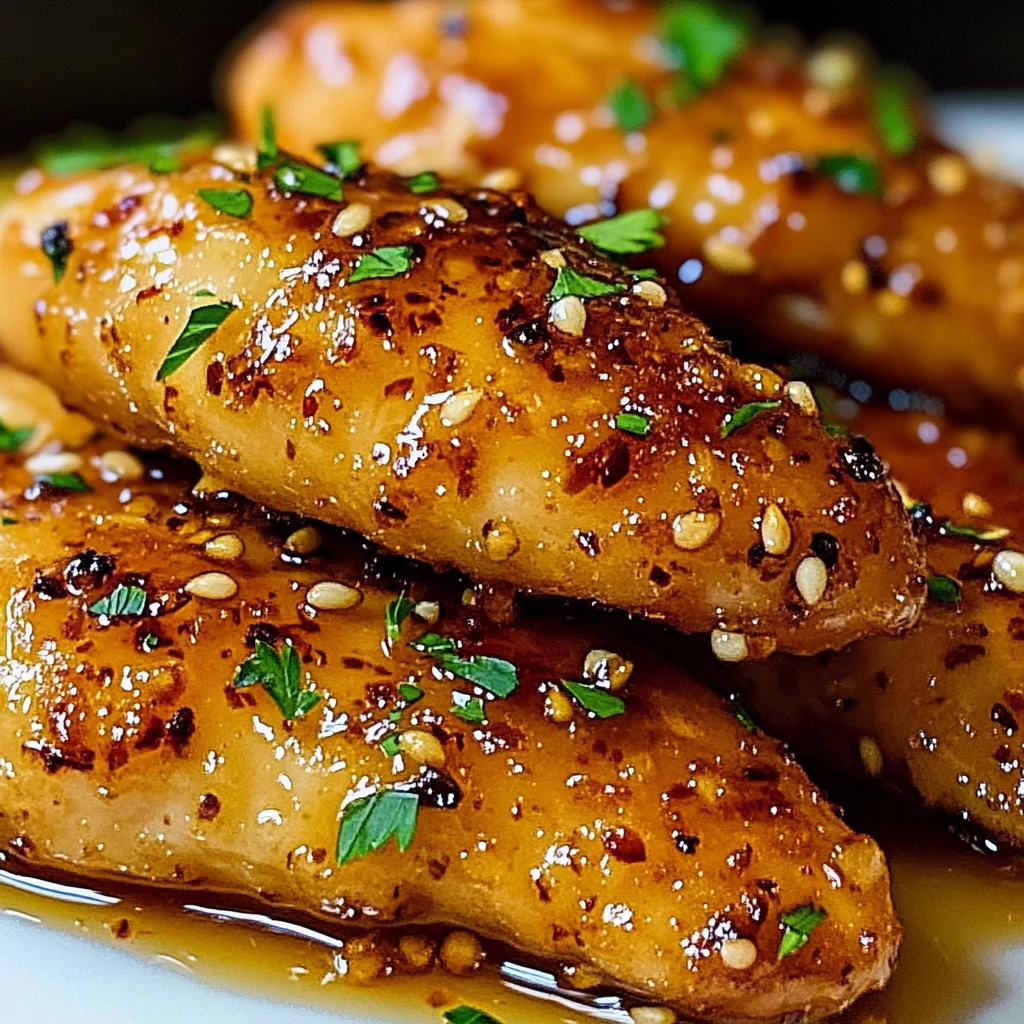 Air Fryer Honey Butter Garlic Chicken Tenders