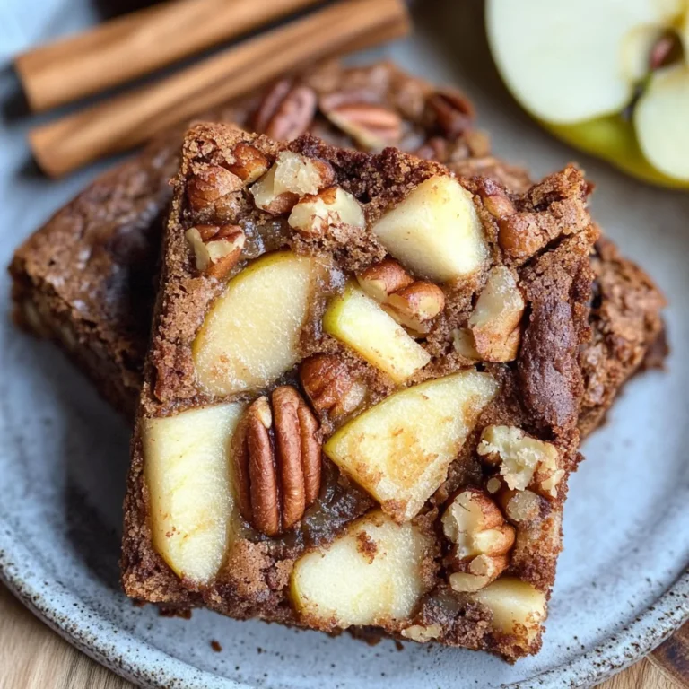 Apple Brownies