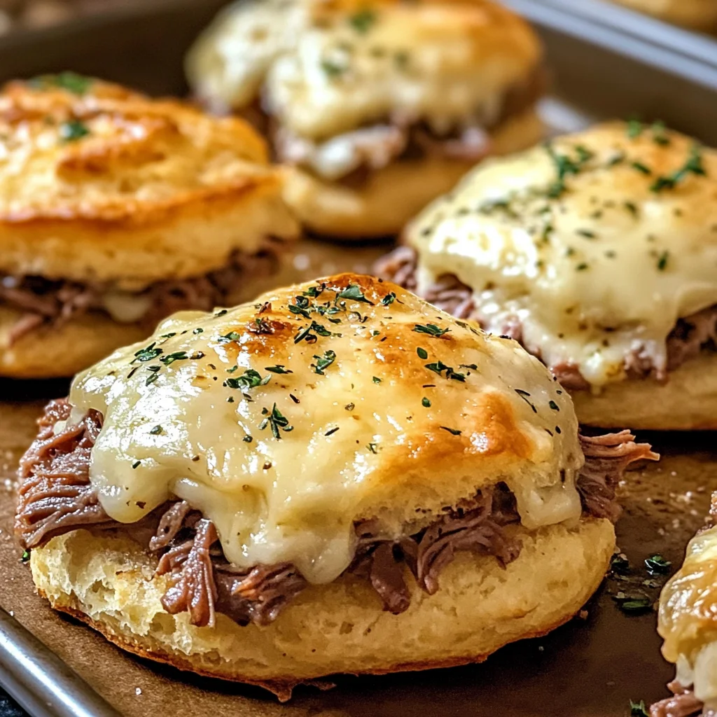 Baked French Dip Biscuits Recipe: A Comforting, Family-Friendly Meal