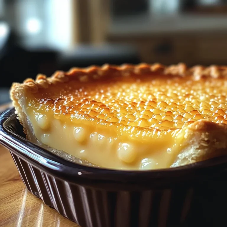 Baked Tapioca Pudding