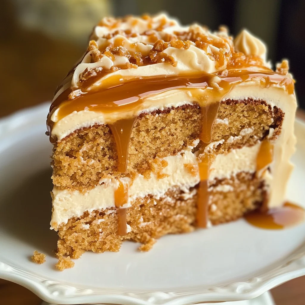 Brown Butter Caramel Cake