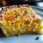 Cheddar Sweet Corn Pie