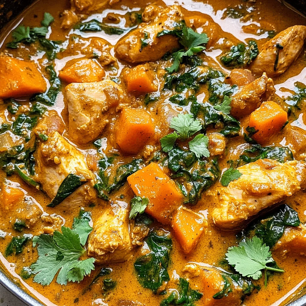 Chicken Sweet Potato Curry