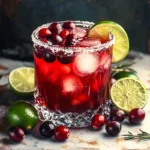 Cranberry Mistletoe Margaritas Recipe