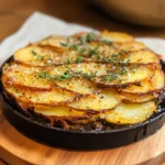 Crispy Balsamic-Thyme Potato Torte