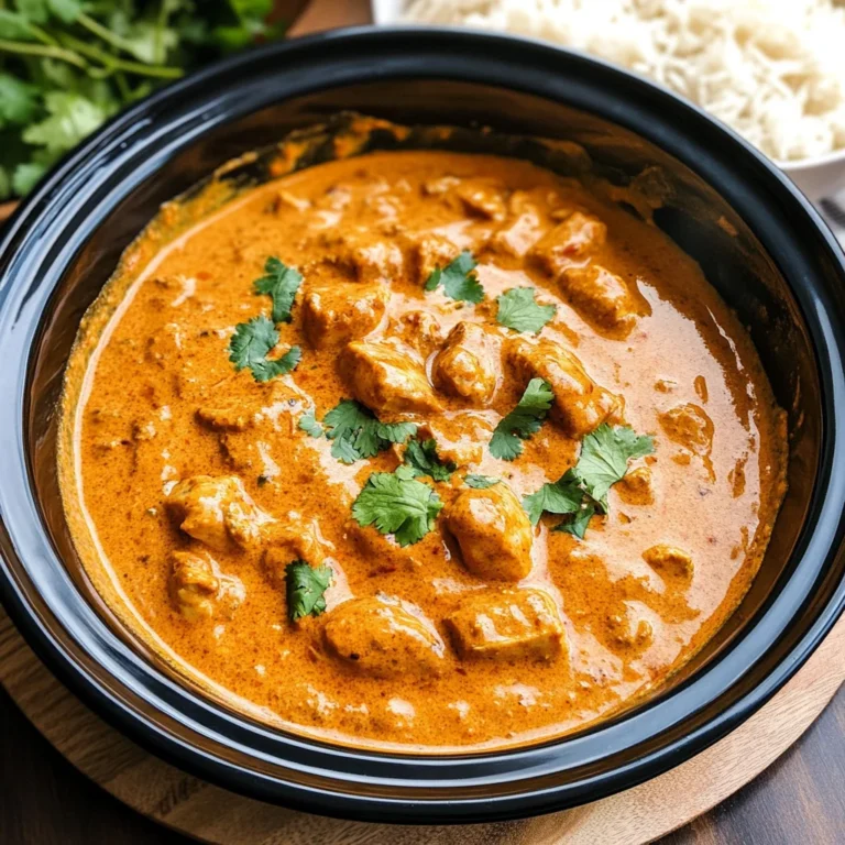 Crockpot Butter Chicken
