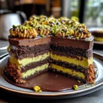 Dubai Chocolate Cake