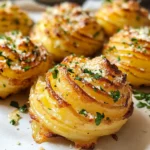 Garlic Parmesan Duchess Potatoes
