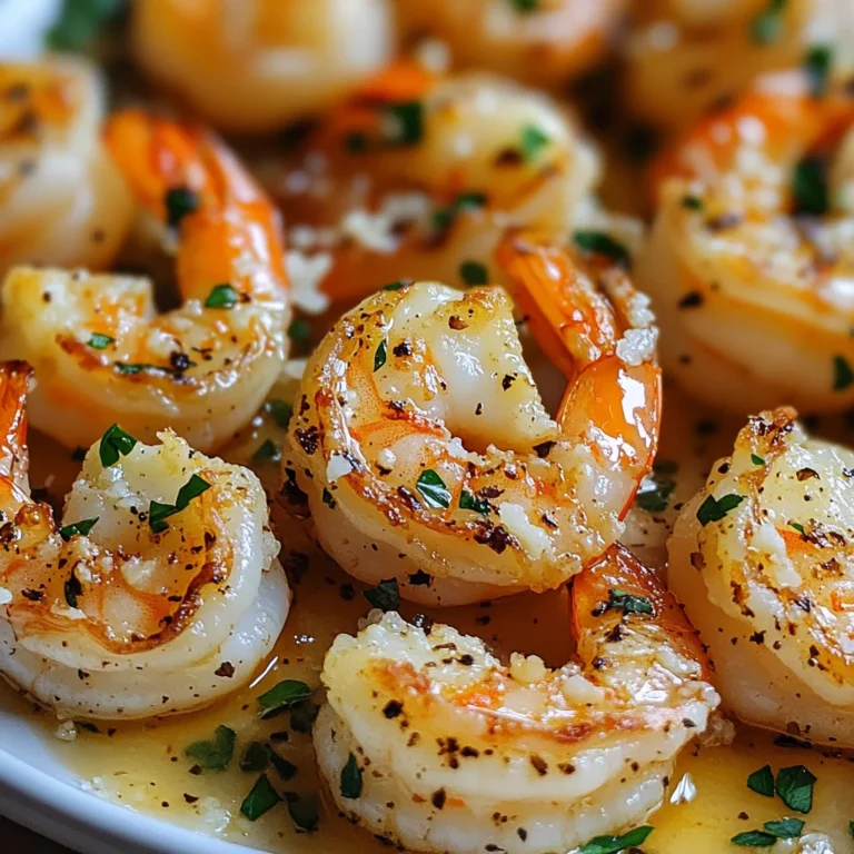 Garlic Parmesan Roasted Shrimp