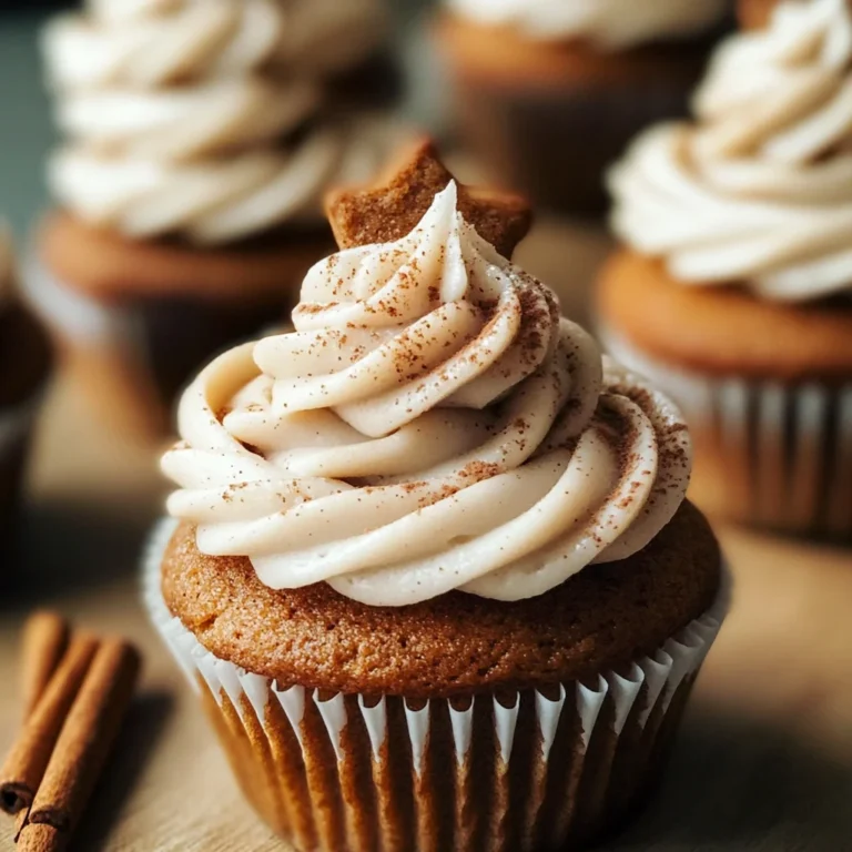 Gingerbread Cupcakes