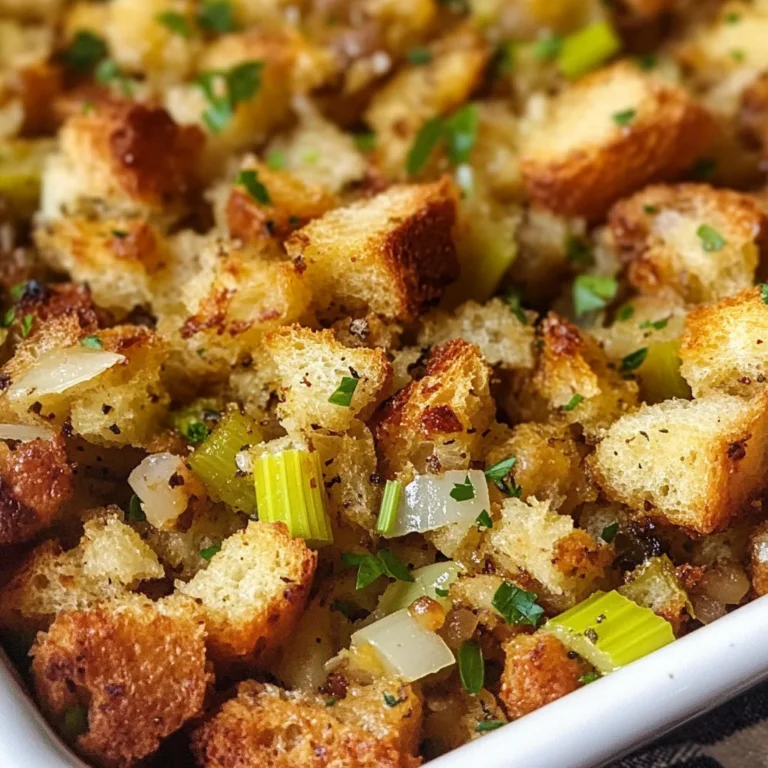 Grandma's Thanksgiving Stuffing Recipe