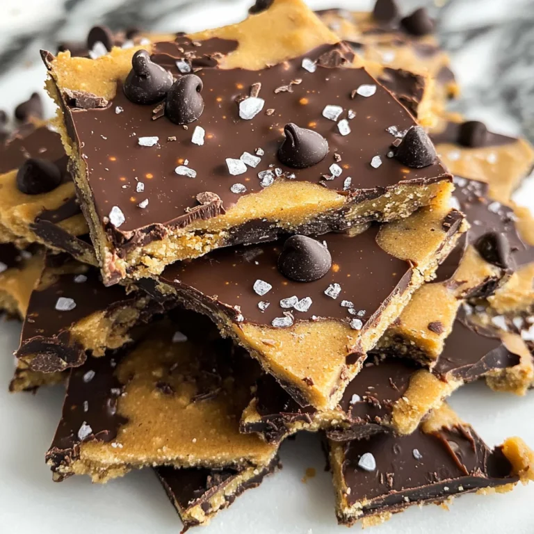 Healthy Cookie Dough Bark