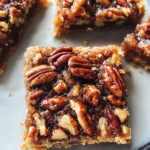 Healthy Gluten-Free Pecan Pie Bars