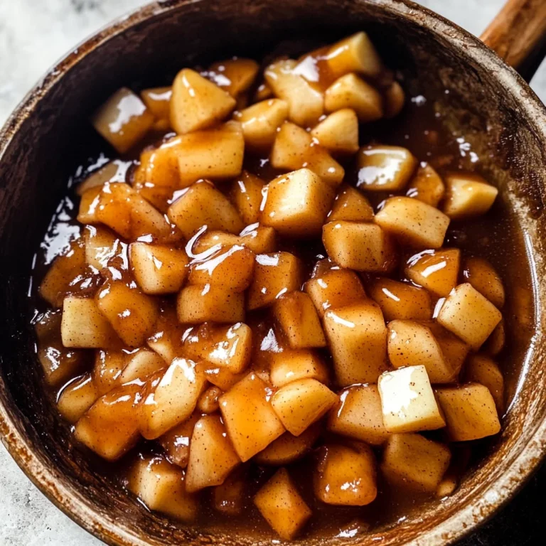 Homemade Apple Pie Filling