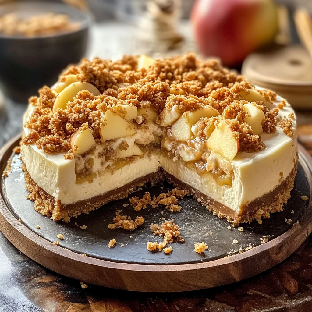 Irresistible Apple Crumble Cheesecake Recipe You’ll Crave Again
