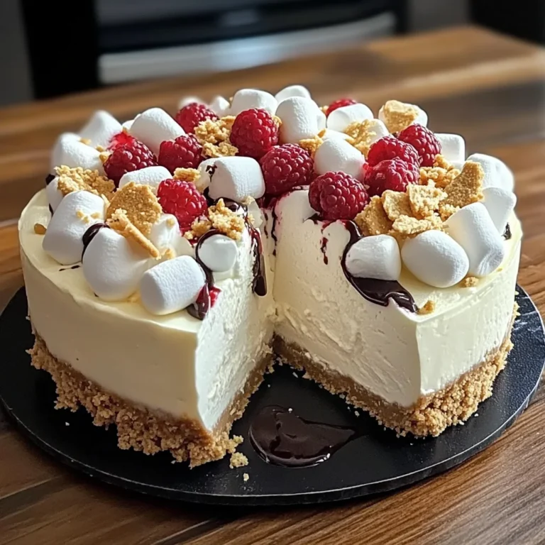 Marshmallow Whip Cheesecake : No-Bake Dream Dessert