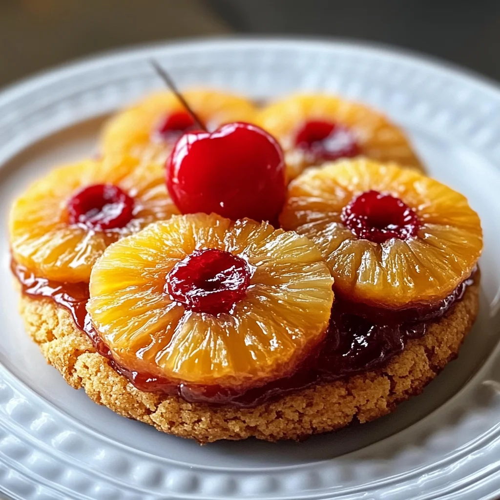 Pineapple Upside-Down Cookies: A Fun Twist on a Classic Dessert