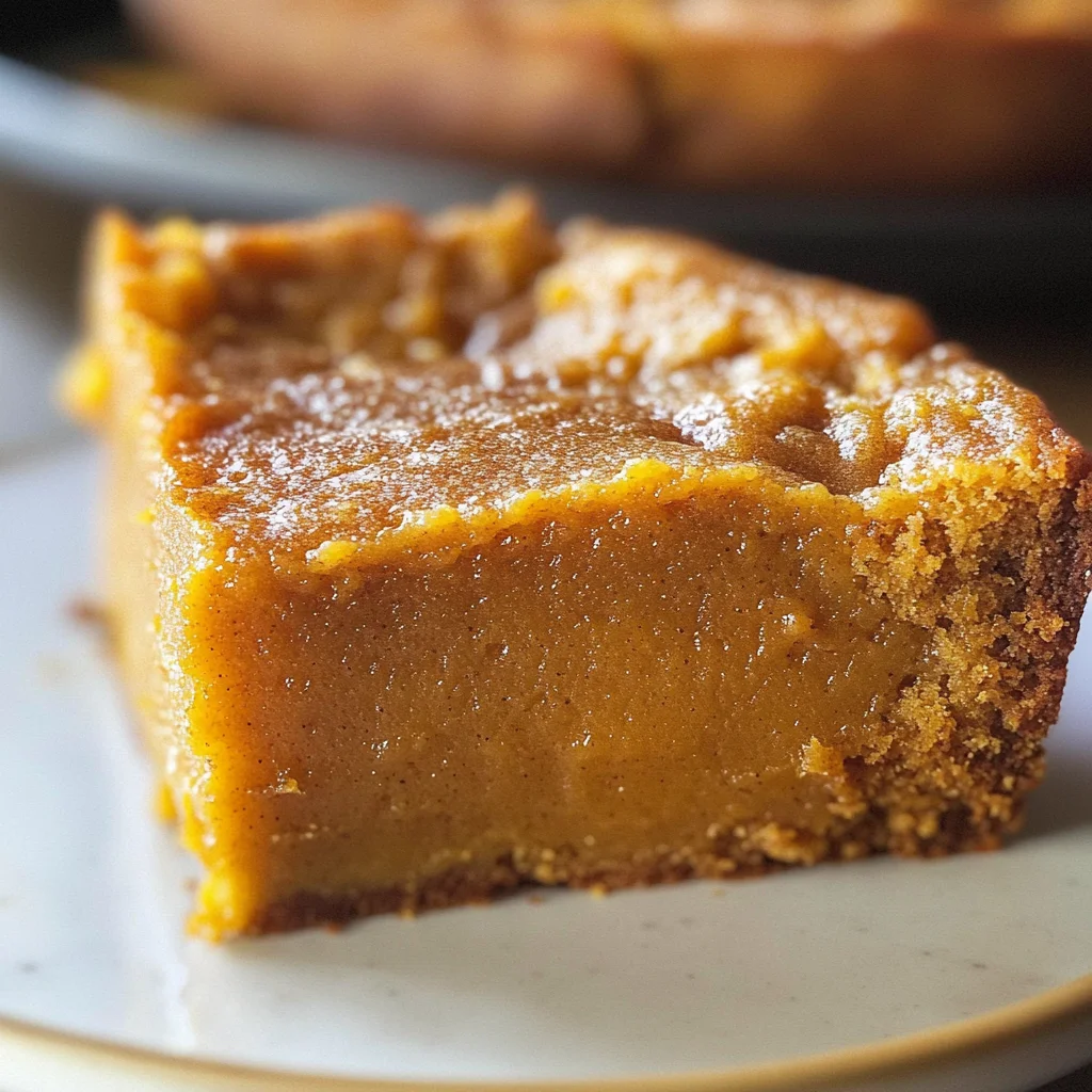 Pumpkin Gooey Butter Cake Recipe