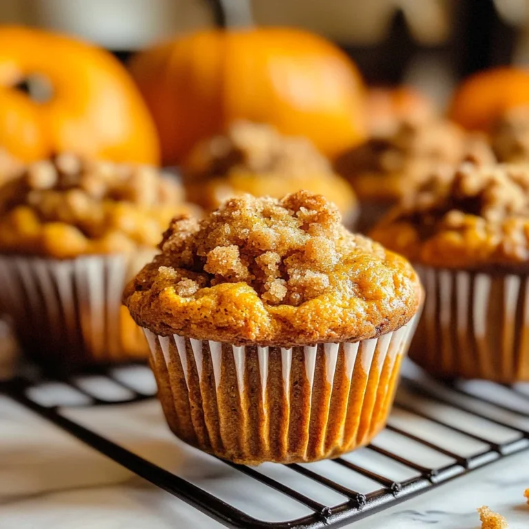 Pumpkin Streusel Muffins